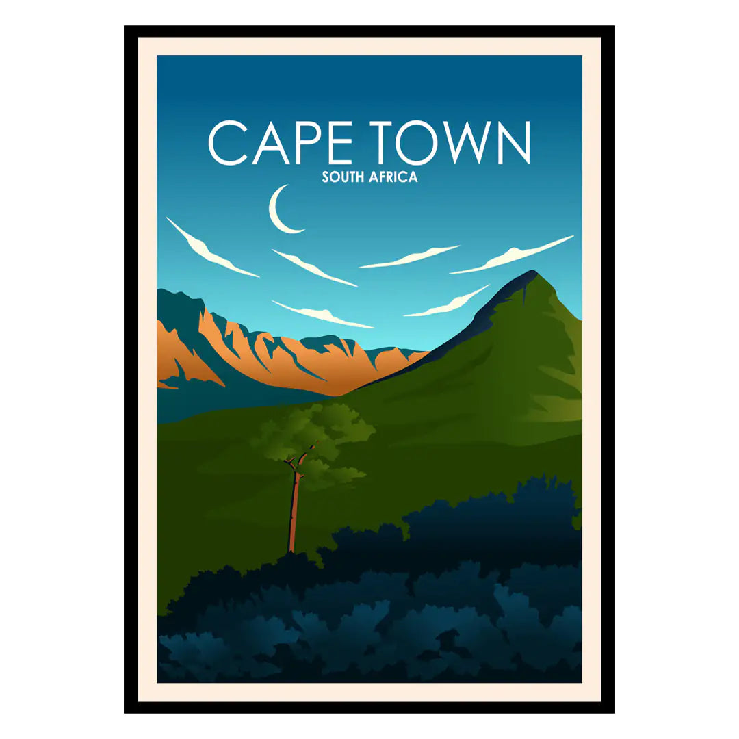 Cape Town Poster | South Africa